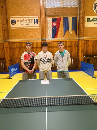 Skvelý úspech: Bronz z Majstrovstiev kraja v stolnom tenise