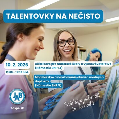 Talentovky na nečisto: príď si vyskúšať, čo Ťa čaká!