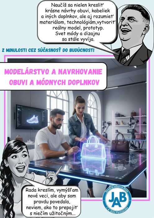 Modelárstvo a navrhovanie obuvi a módnych doplnkov