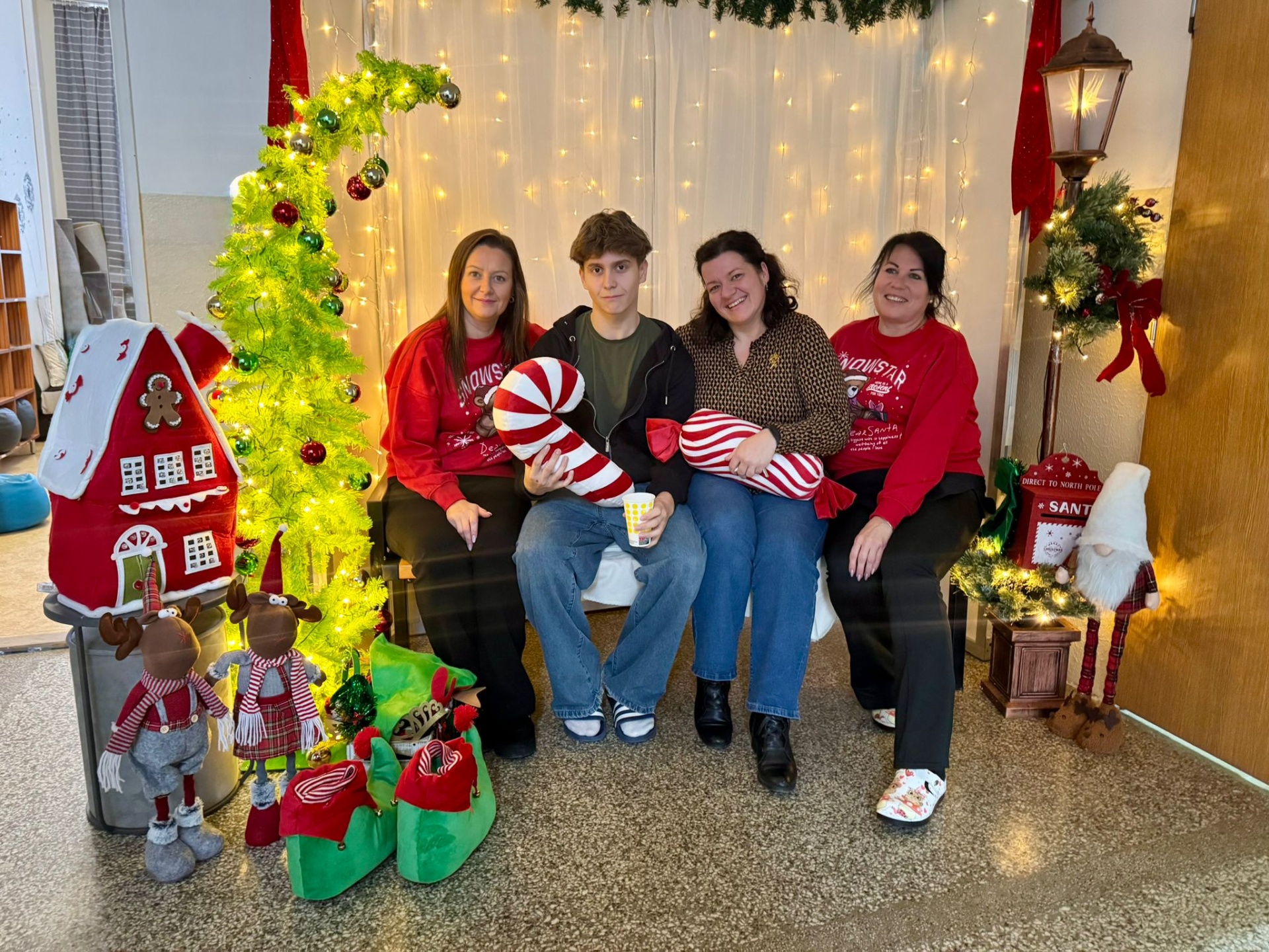 Vianočná akcia v školskom parlamente